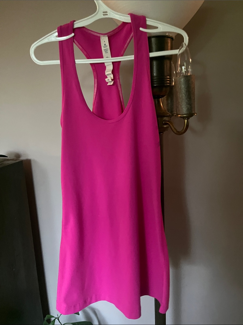 Lululemon Magenta Racerback Tank Top